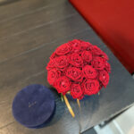 Flower Box - Żywe Róże Czerwone