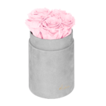 Flower Box Wieczne Róże - S - szare