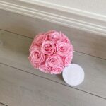 Flower Box Wieczne Róże - S - grande - jasnoróżowe