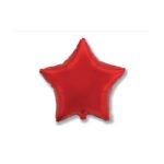 Balon foliowy z helem gwiazdka - czerwony