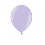 Balon gumowy metaliczny z helem - liliowy