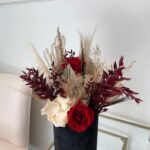 Flower Box M - suszone rośliny + wieczne róże