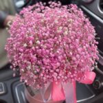 Flower Box - różowa gipsówka